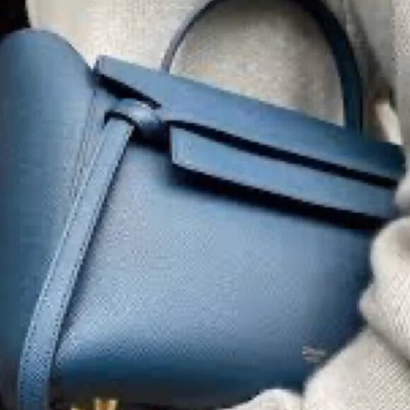 Celine Mini Belt Bag in Abyss Blue - Tote, Satchel, HandBag - Picture 2 of 11